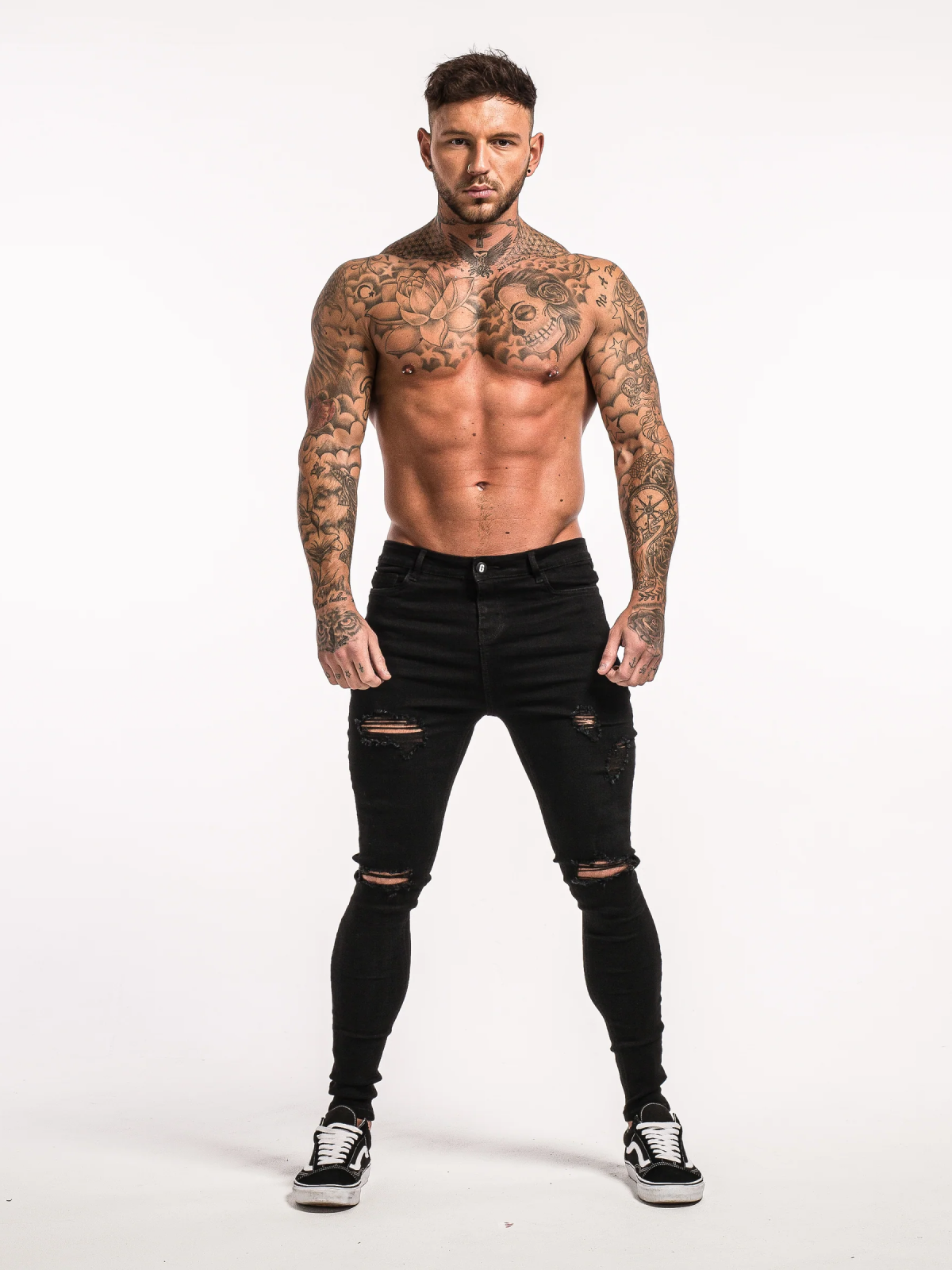 Ikonische Ripper Jeans™ | SCHWARZ